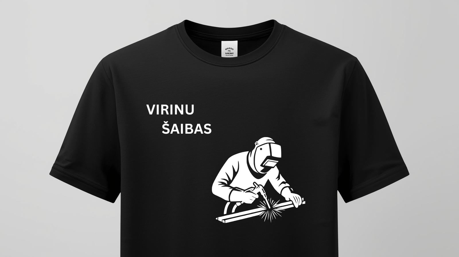 Marškinėliai "Virinu Šaibas"