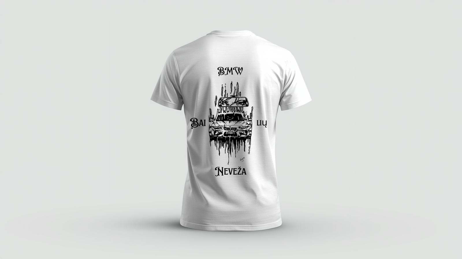 Short Sleeved T-shirt "BMW Bailių Neveža"