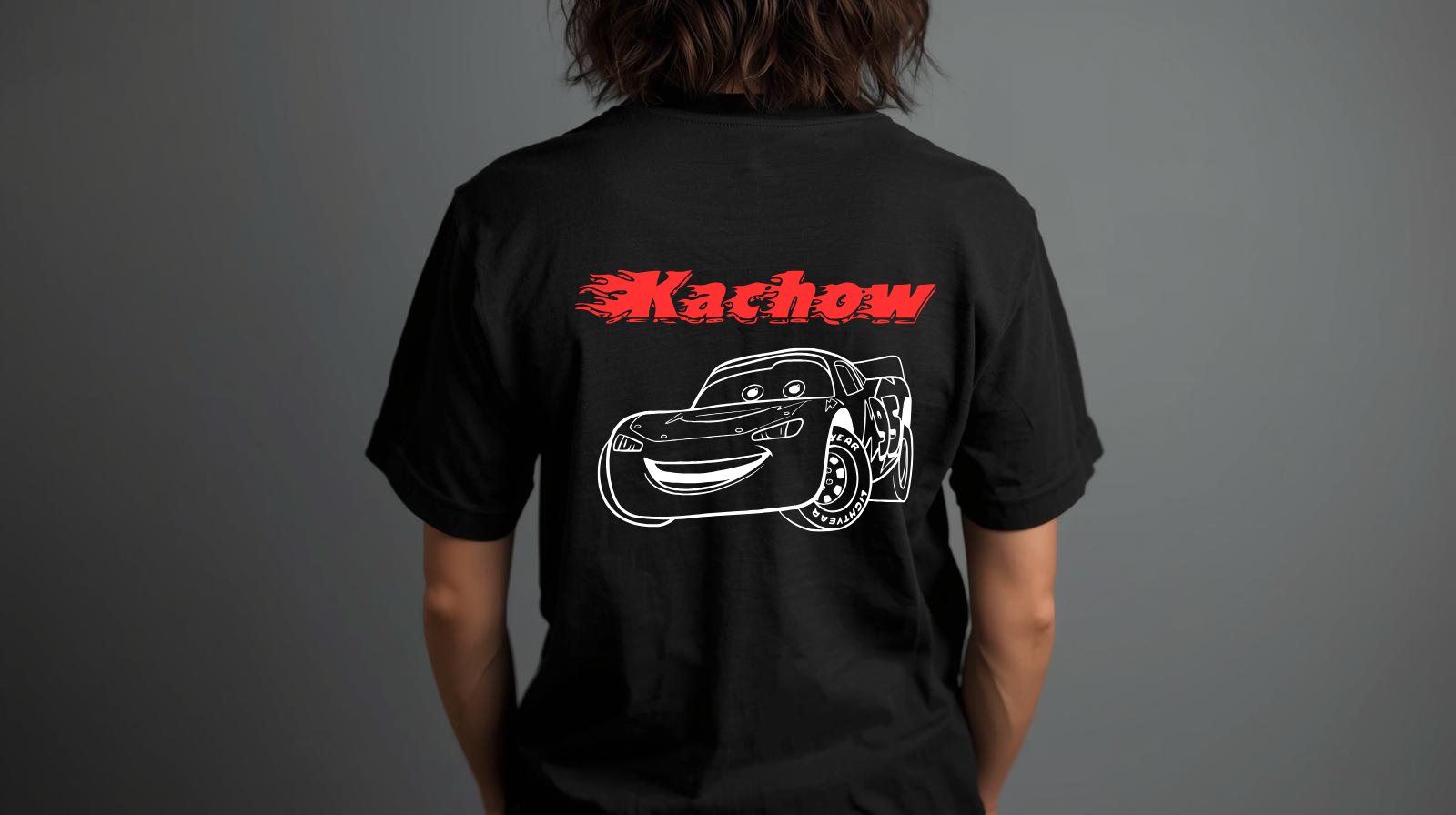 Marškinėliai "KACHOW"