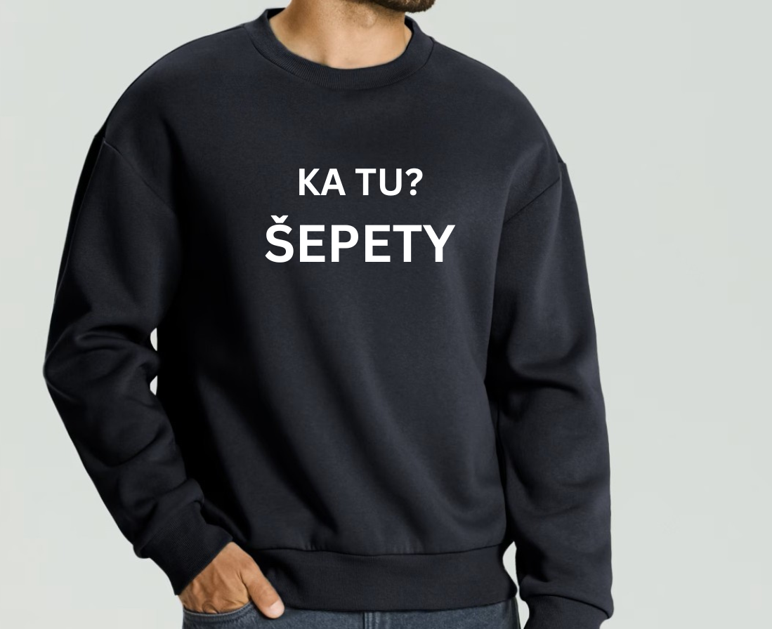 Megztinis "Ka tu? ŠEPETY"