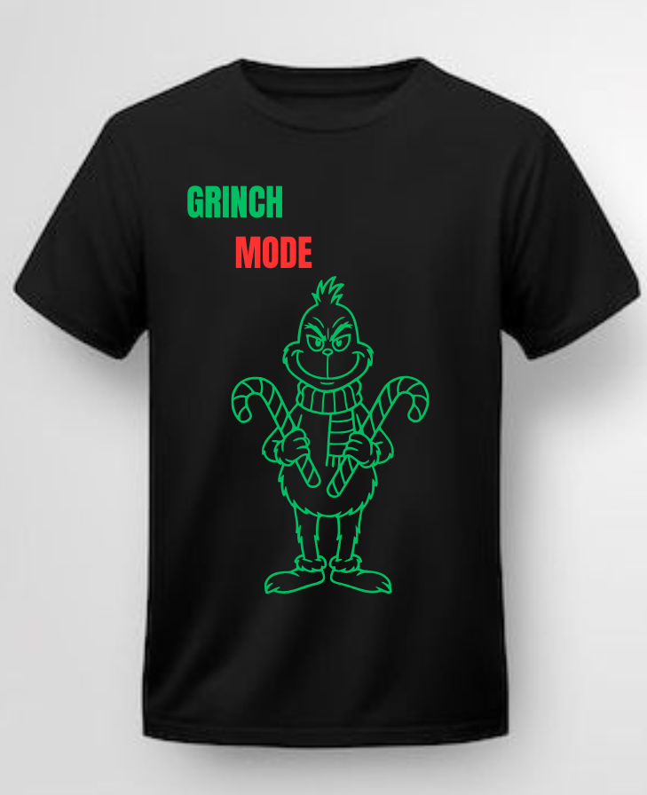 Marškinėliai "GRINCH MODE"