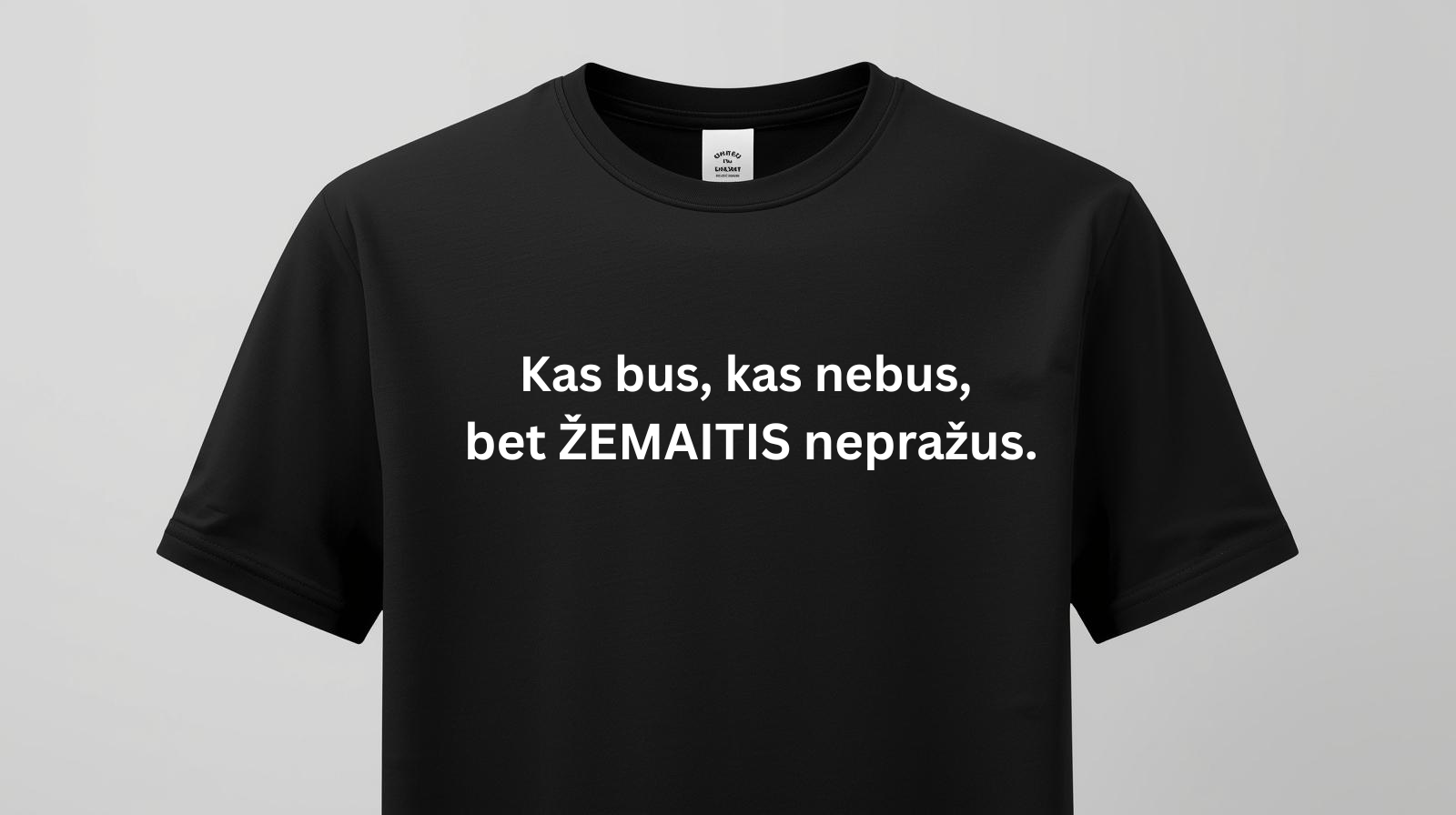 Marškinėliai "Žemaitis"