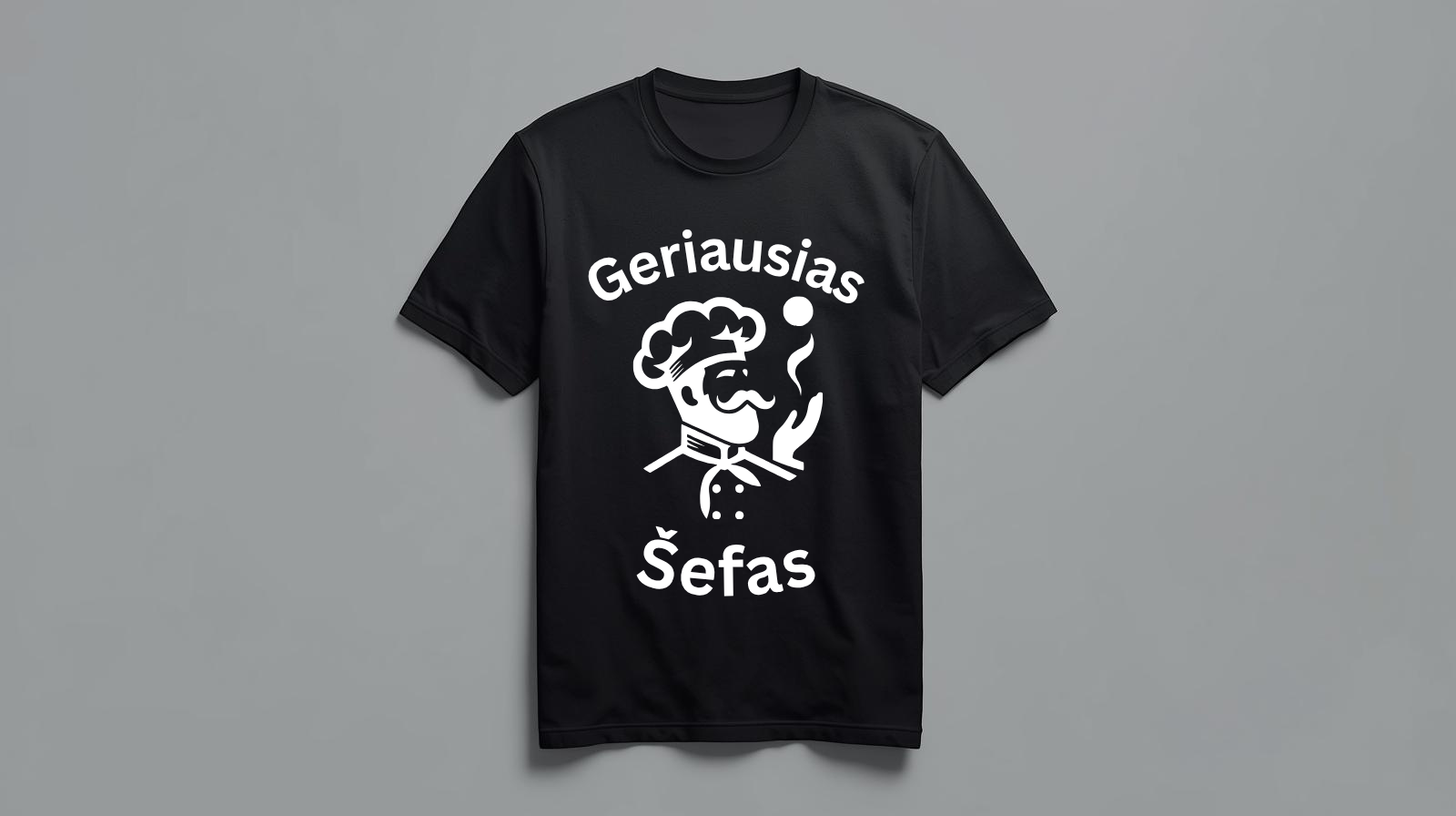 Marškinėliai "Geriausias Šefas"