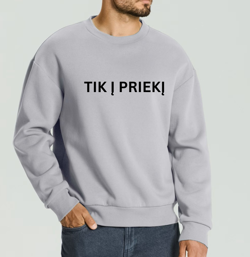 Megztinis "TIK Į PRIEKĮ"